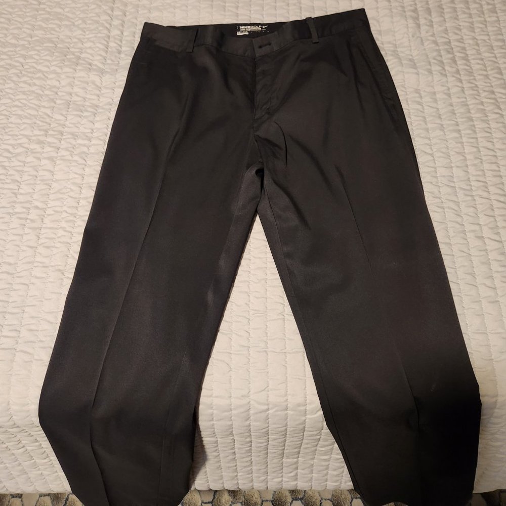 Nike Men's Microfiber Golf Pants 34 x 32 Black